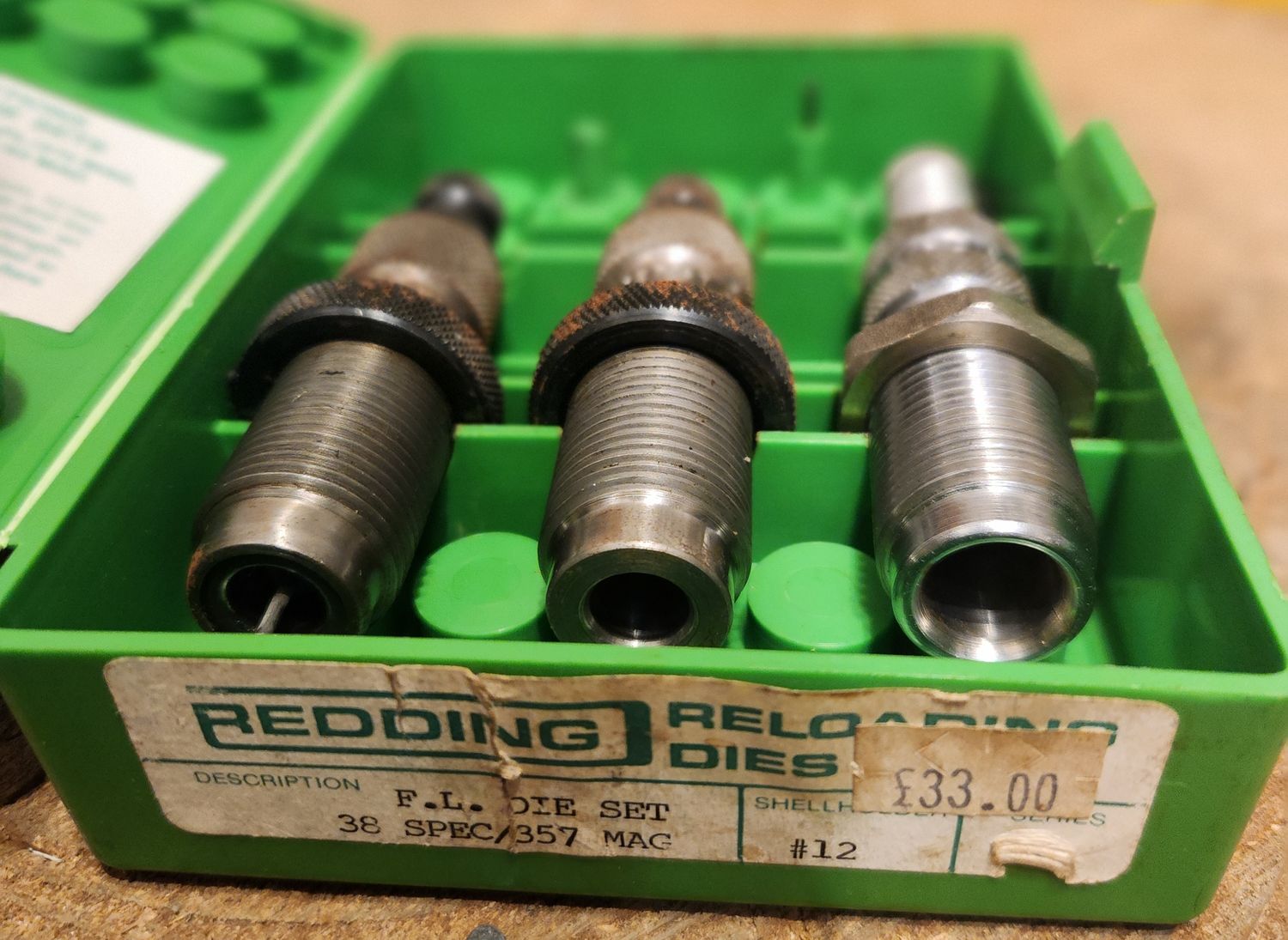S/H Redding .38/357 Die Set