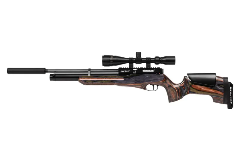 Weihrauch HW100 X Laminate Adjustable PCP Air Rifle