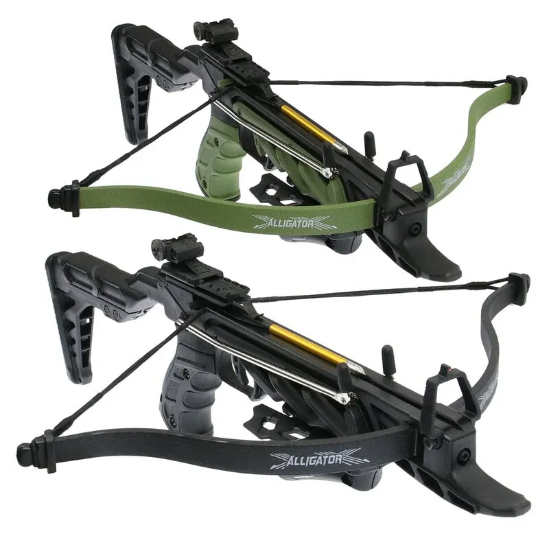 Man Kung Alligator Plus 80 lbs Recurve Pistol Crossbow Man Kung Alligator Plus 80 lbs Recurve Pistol Crossbow