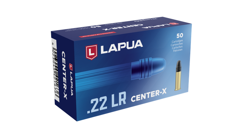 Lapua Center-X .22LR Match Per 50