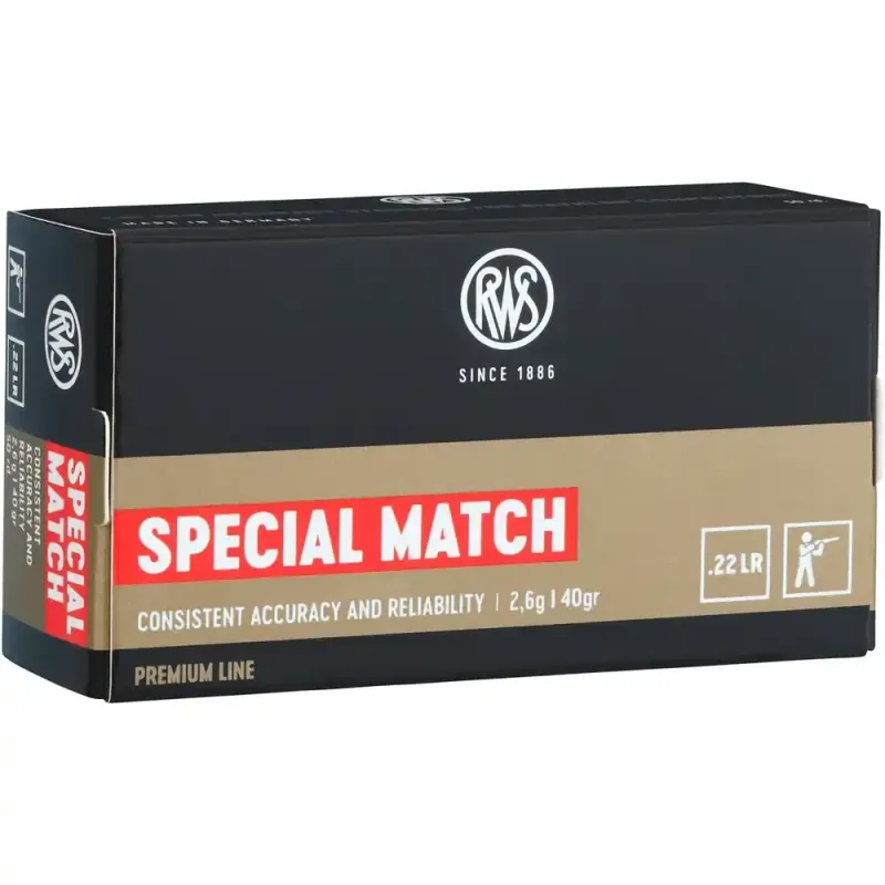 RWS Special Match .22LR Per 100