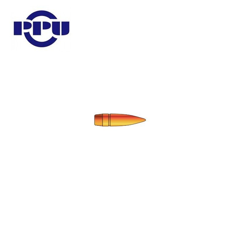 PPU 8mm (.322) 198 Grain FMJ BT (100 Box)