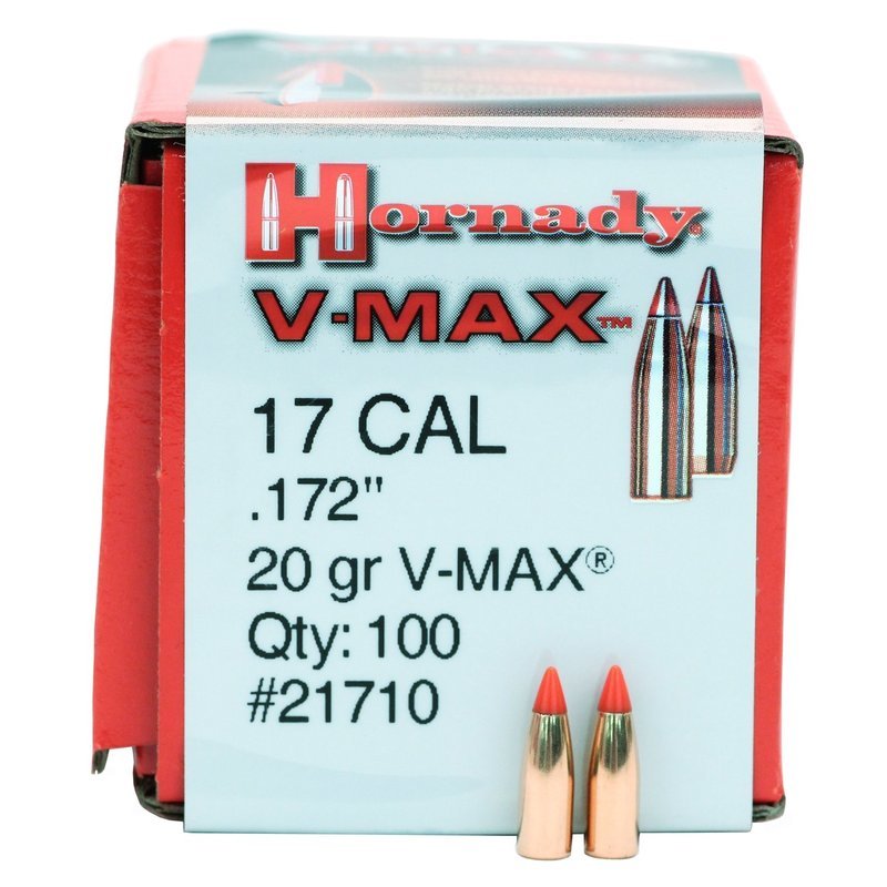 Hornady .17 20 Grain V-MAX (100 Box)