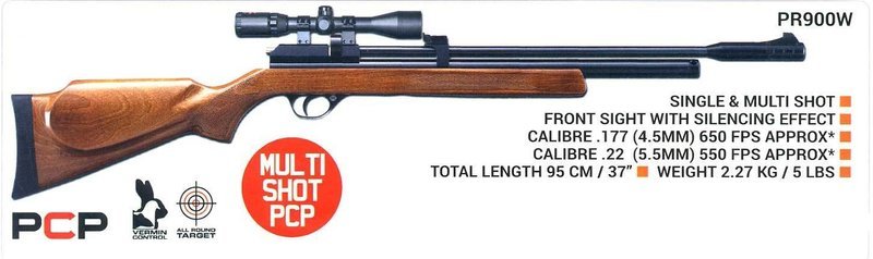 SMK Victory PR900W Gen 2 Regulated Multi Shot PCP