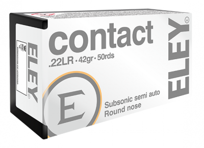 ELEY Contact .22LR Ammuntion (Per 100)