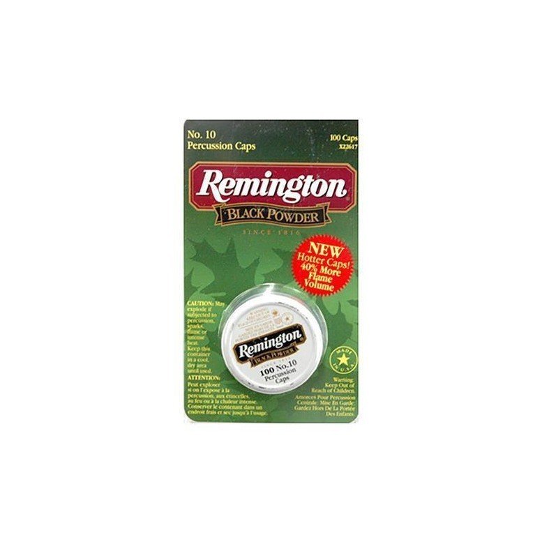 Remington #10 Percussion Caps (Pack of 100)