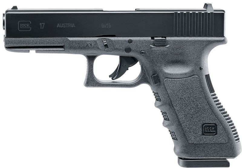Glock 17 Dual Ammo - 4.5mm BB & 177 Pellet Air Pistol