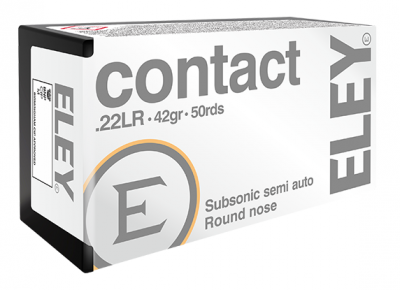 ELEY Contact .22LR Ammuntion Per 50