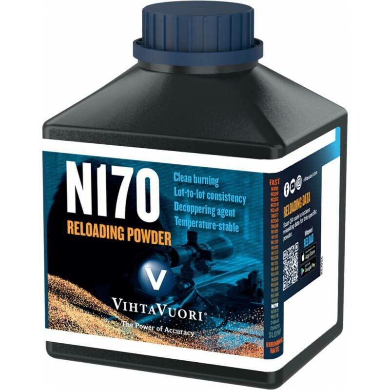 Vihtavuori N170 Rifle Powder 1kg Bottle Vihtavuori N170 Rifle Powder 1kg Bottle