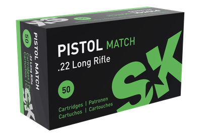 SK Lapua Pistol Match .22LR Per 50
