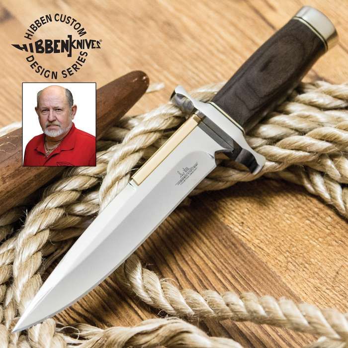 United Cutlery Hibben Old West Fixed Bladed Boot Knife