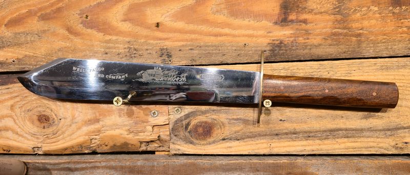 Vintage Wells Fargo Western Bowie Knife