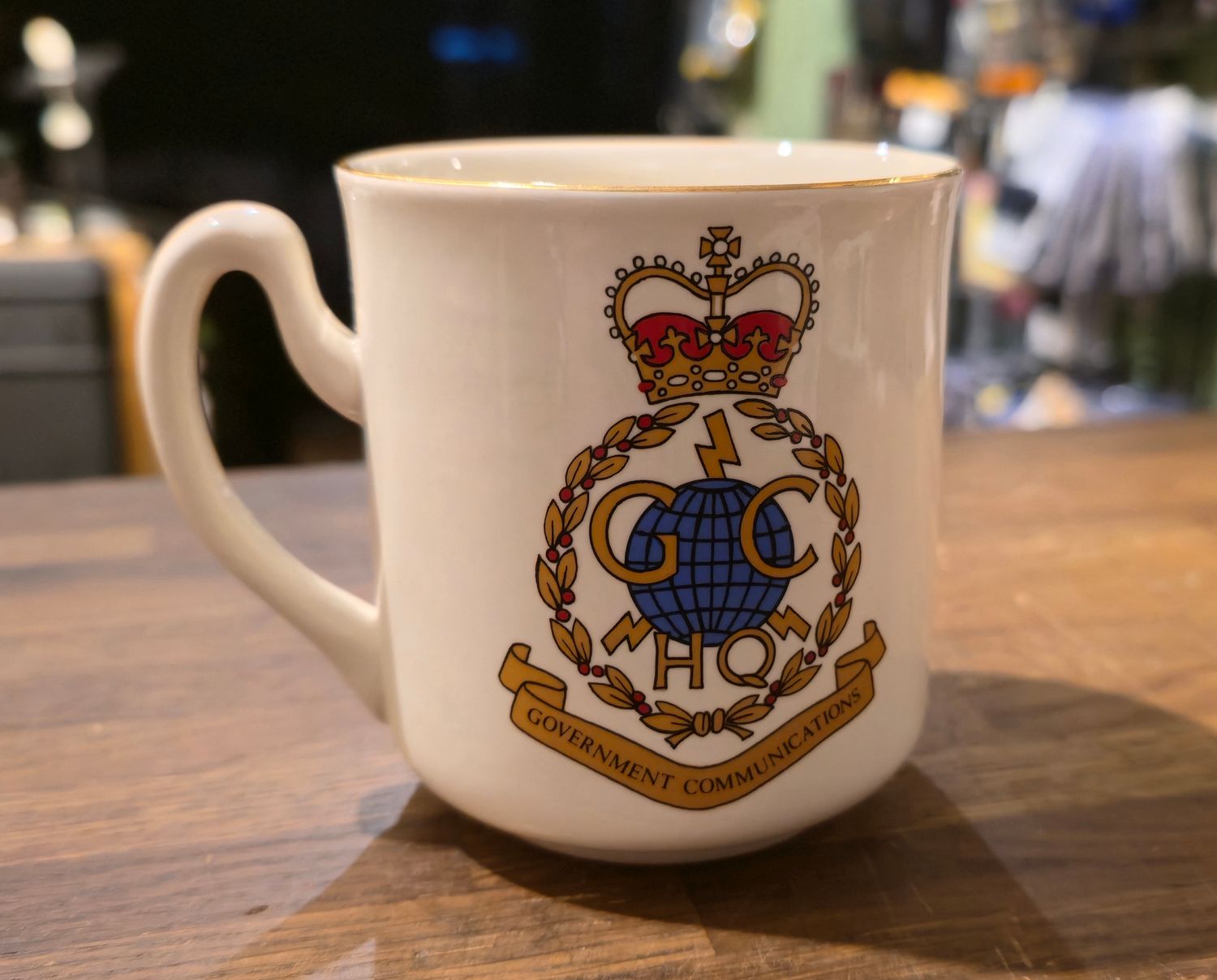 Genuine GCHQ Fine China Tea Mug