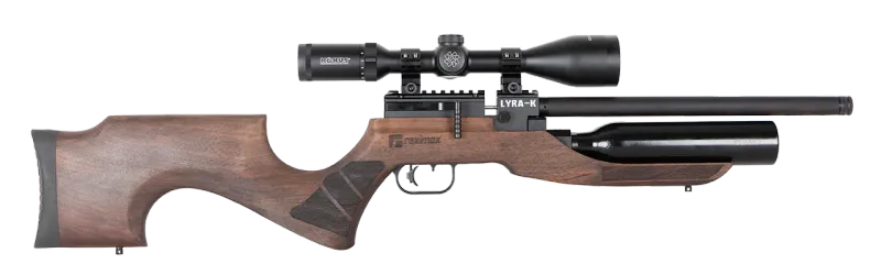 Reximex Lyra K Walnut PCP Air Rifle .22