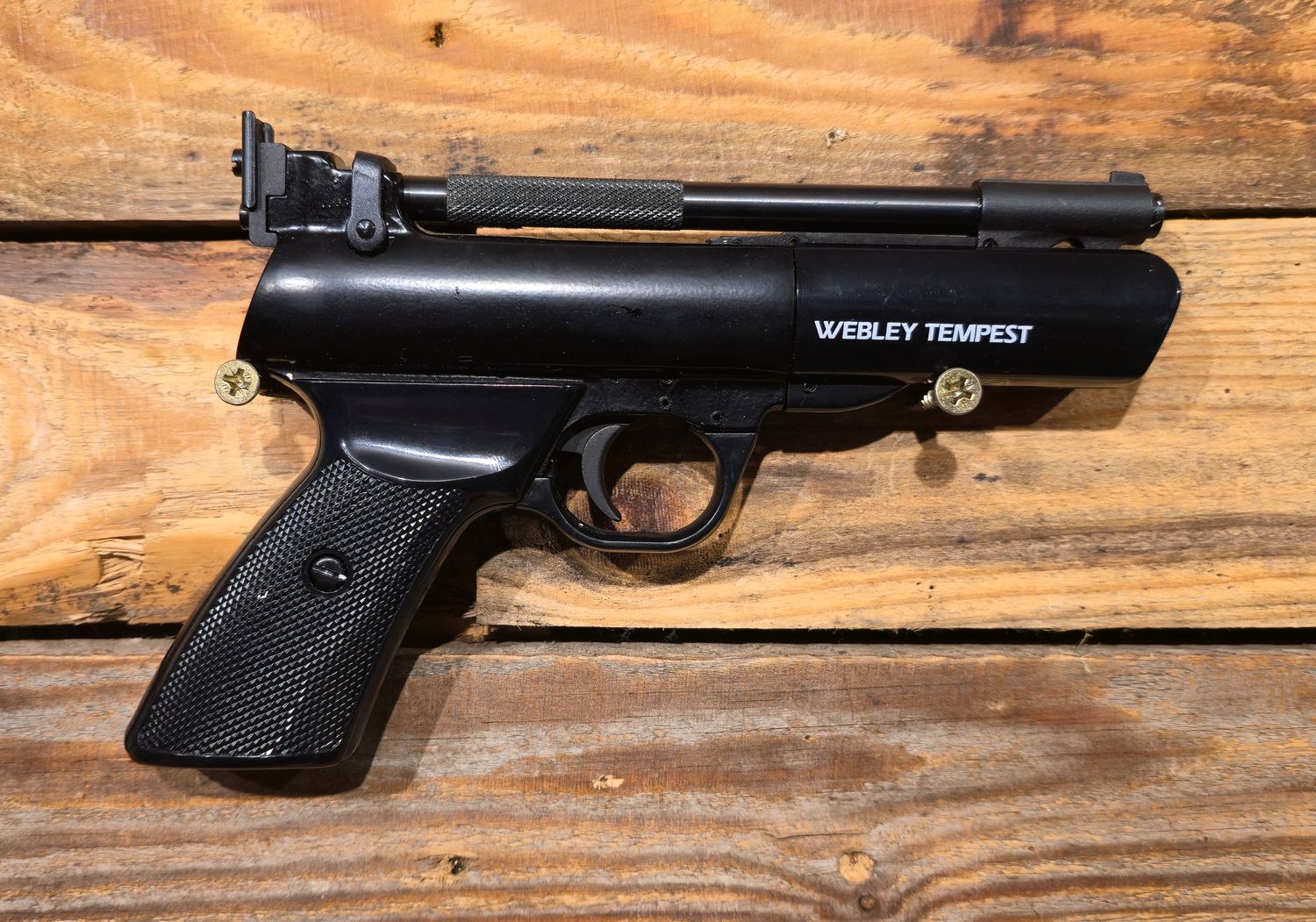 S/H Webley Tempest England .22 Air Pistol