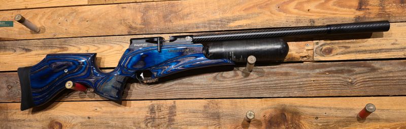 S/H Daystate Redwolf Hi-Lite Midnight Blue Laminate .22 PCP Air Rifle
