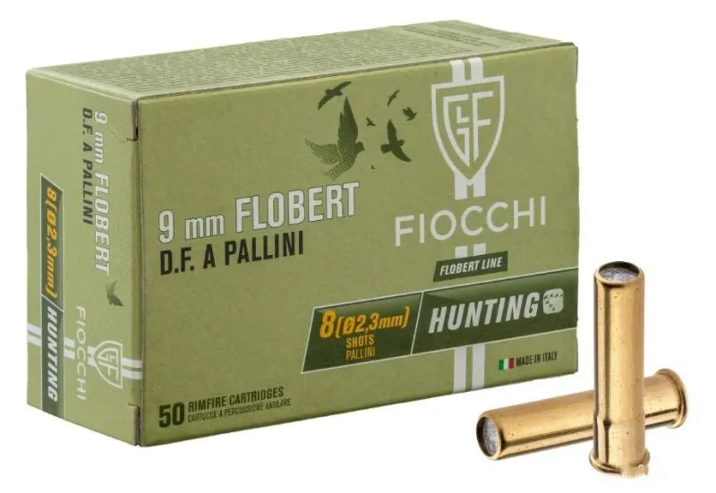 Fiocchi 9mm Flobert Garden Gun Shotshells x 50