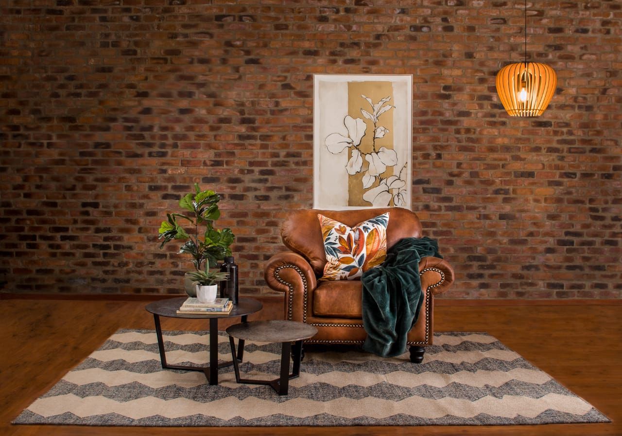 Fabula 1 seater Couch in Fullgrain Leather