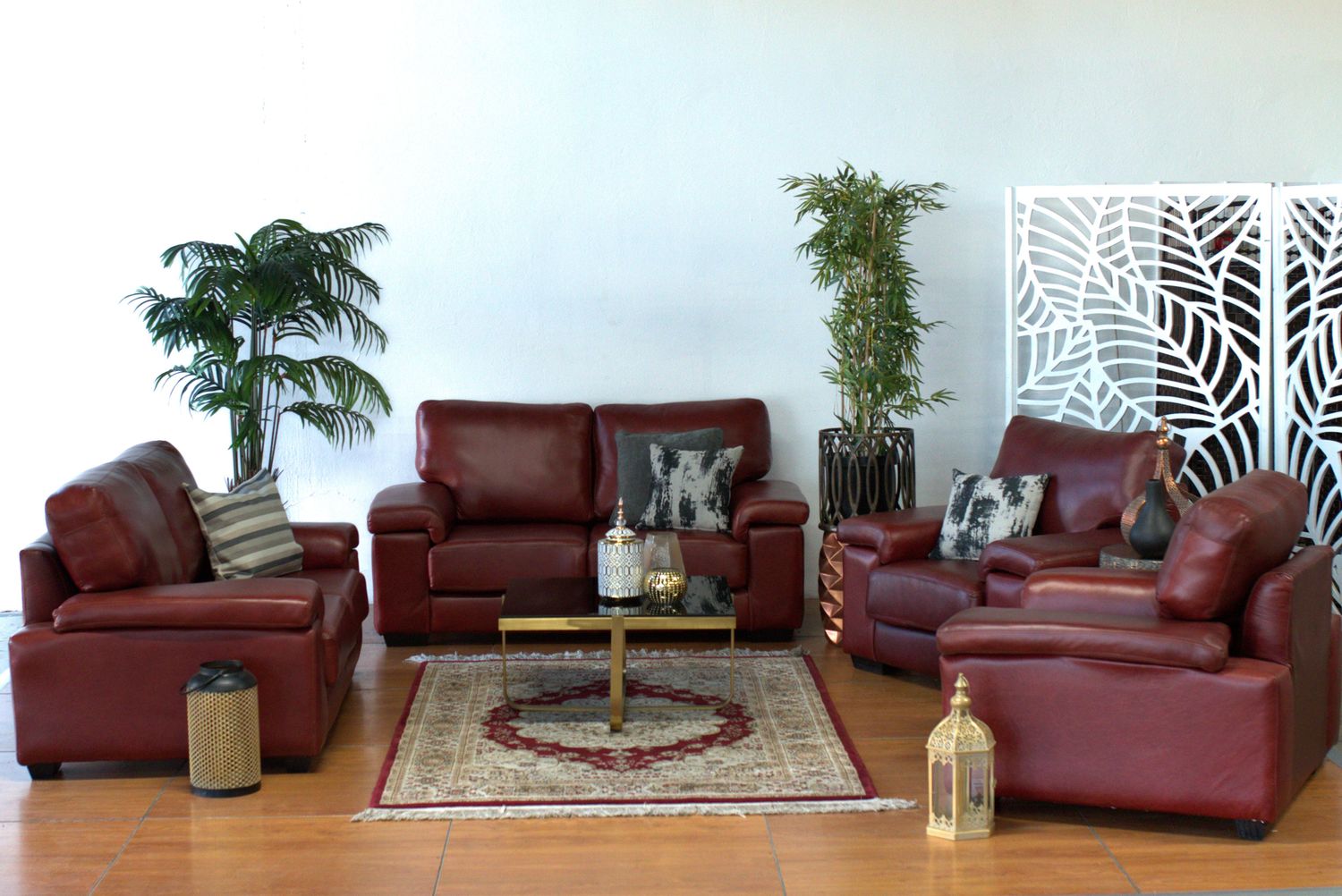 Bellini 1 seater Couch in Fullgrain Leather