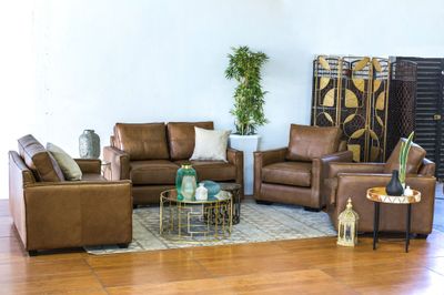 3-2-1-1 Montclaire Set in Fullgrain Leather Combo