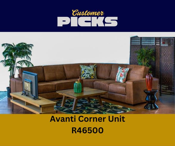 Avanti Corner Unit in Fullgrain Leather