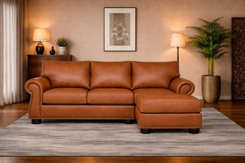 Avalanche Daybed in Fullgrain Leather