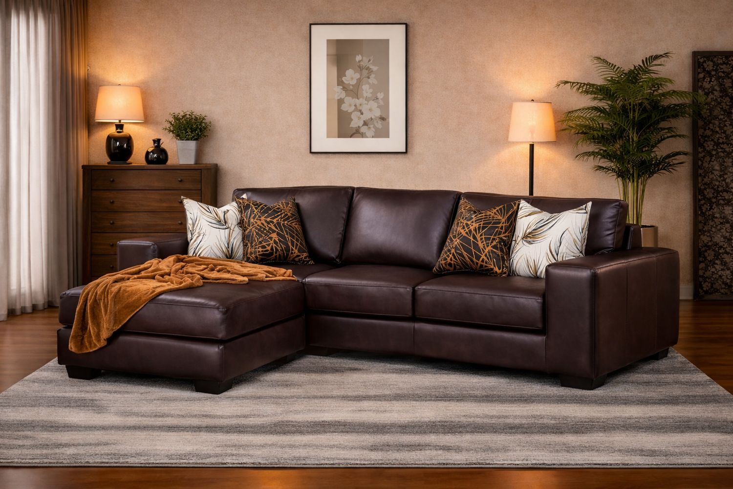 Valour Daybed in Fullgrain Leather