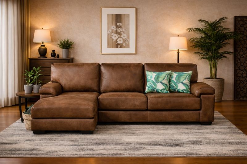 Bellini Daybed in Fullgrain Leather