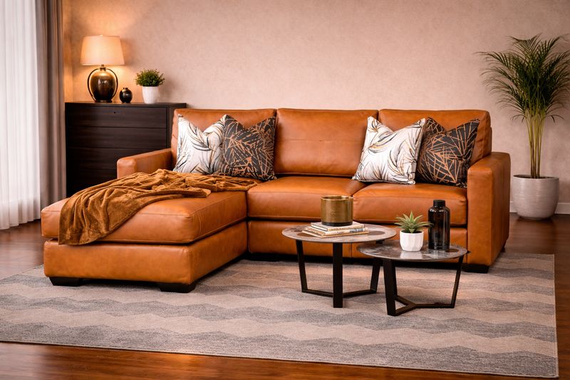 Montclaire Daybed in Fullgrain Leather