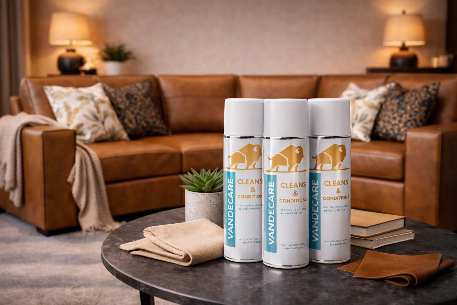 Leather All-In-One Aerosol 400ml