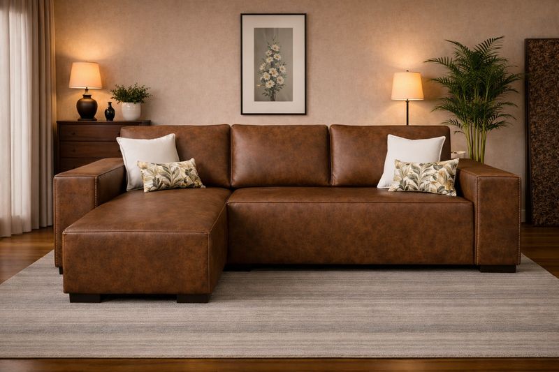 Kilimanjaro Daybed in Full Genuine Leather