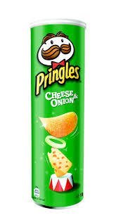 PRINGLES Cheese and onion