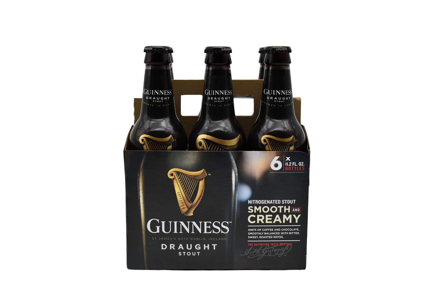 Guinness Draught 6pk 11.2oz bottles