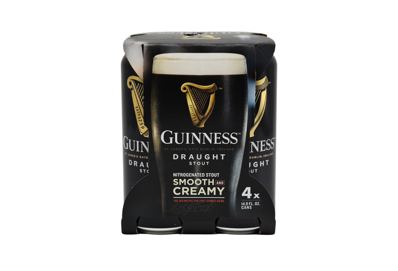 Guinness Draught Strout 4pk 14.9oz cans