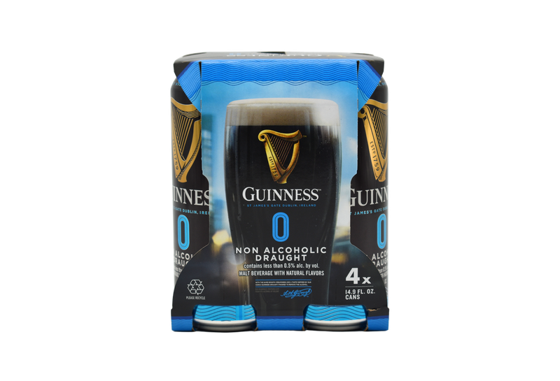 Guinness Zero NA 4pk 14.9oz cans