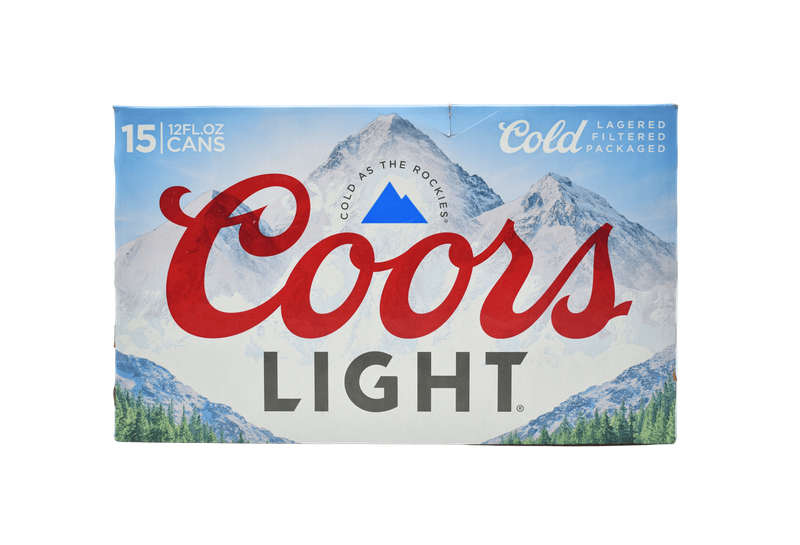 Coors Light 15 pk.-12oz cans