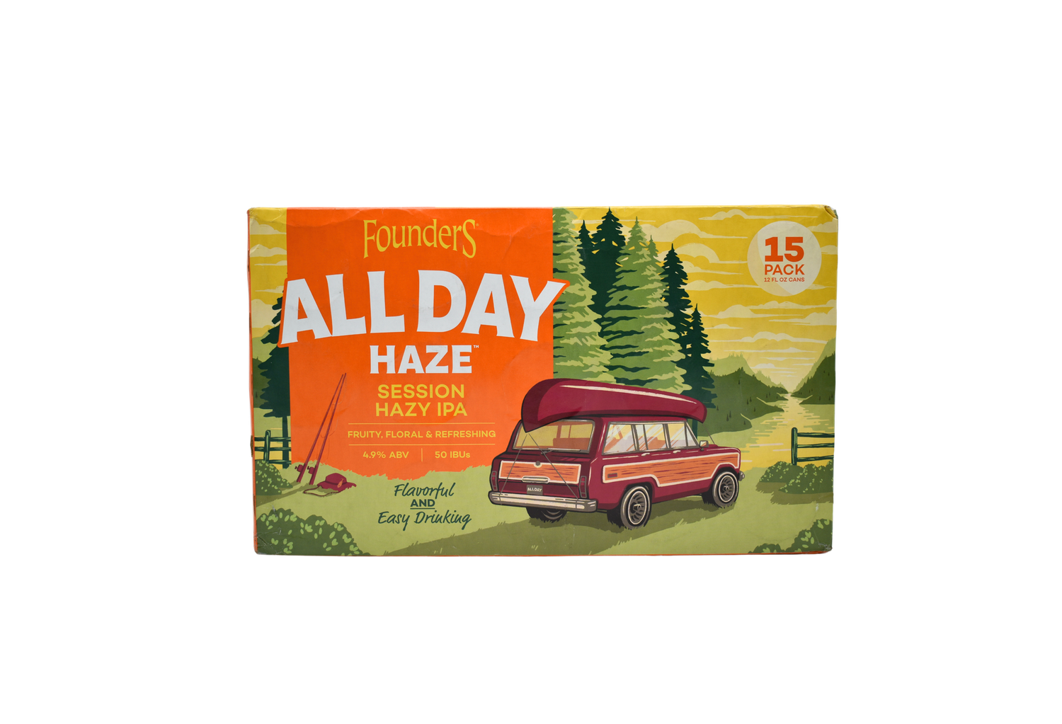 Founder&#39;s All Day Haze IPA 15pk 12oz cans