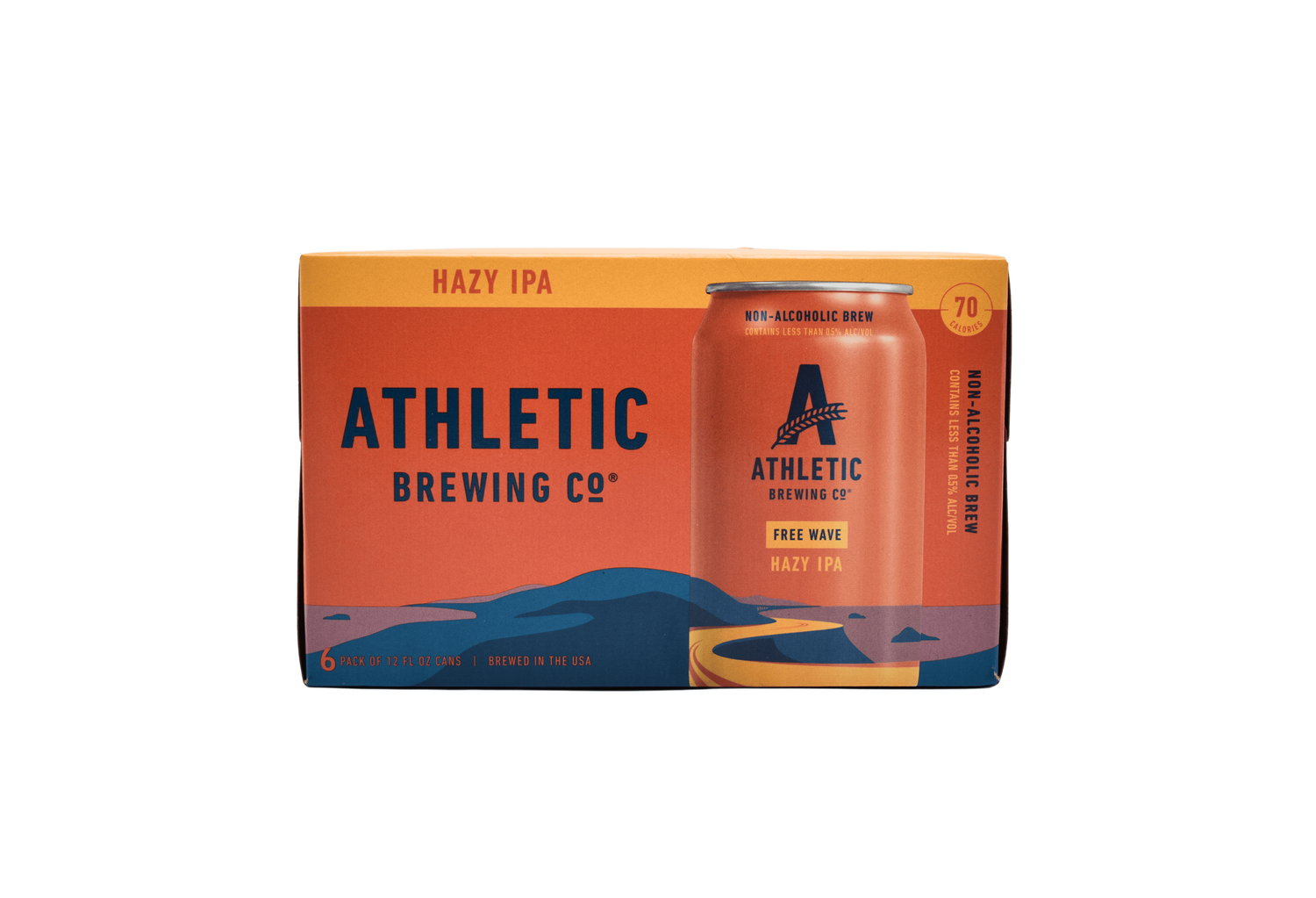 Athletic Free Wave IPA  NA - 6pk 12oz cans