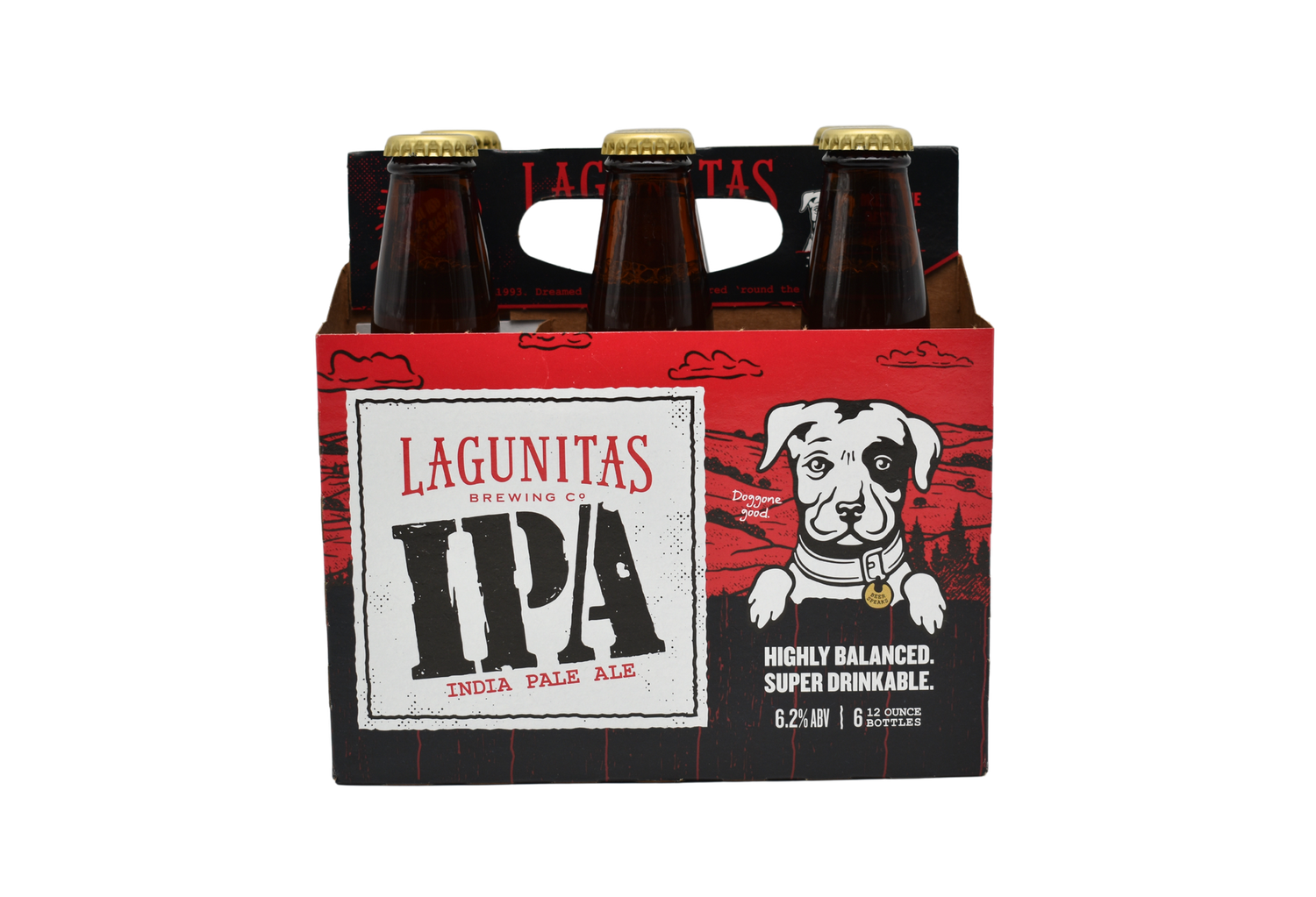 Lagunitas IPA 6 Pk -12 oz btl