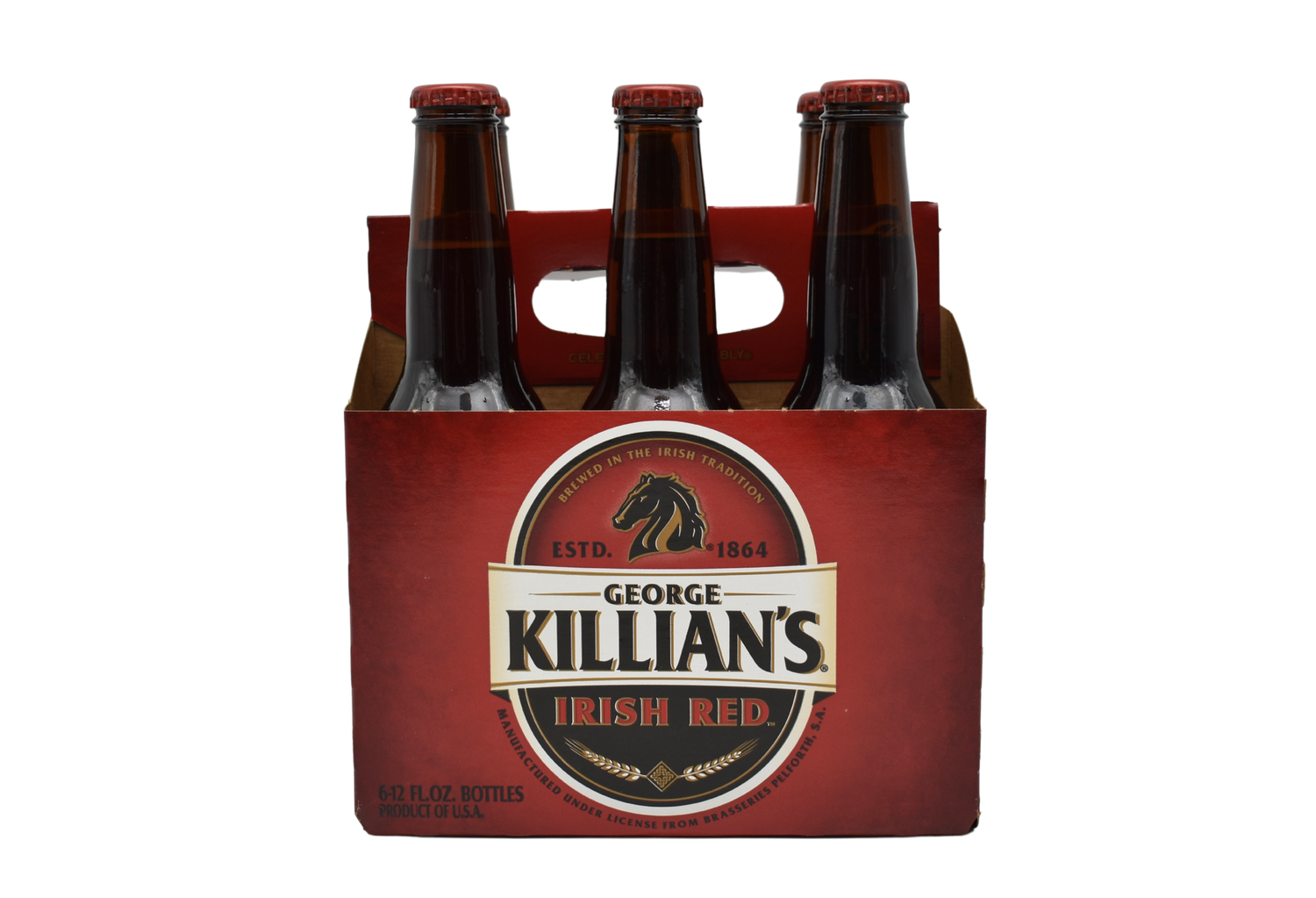 George Killian&#39;s Irish Red Beer 6PK -12oz btl.
