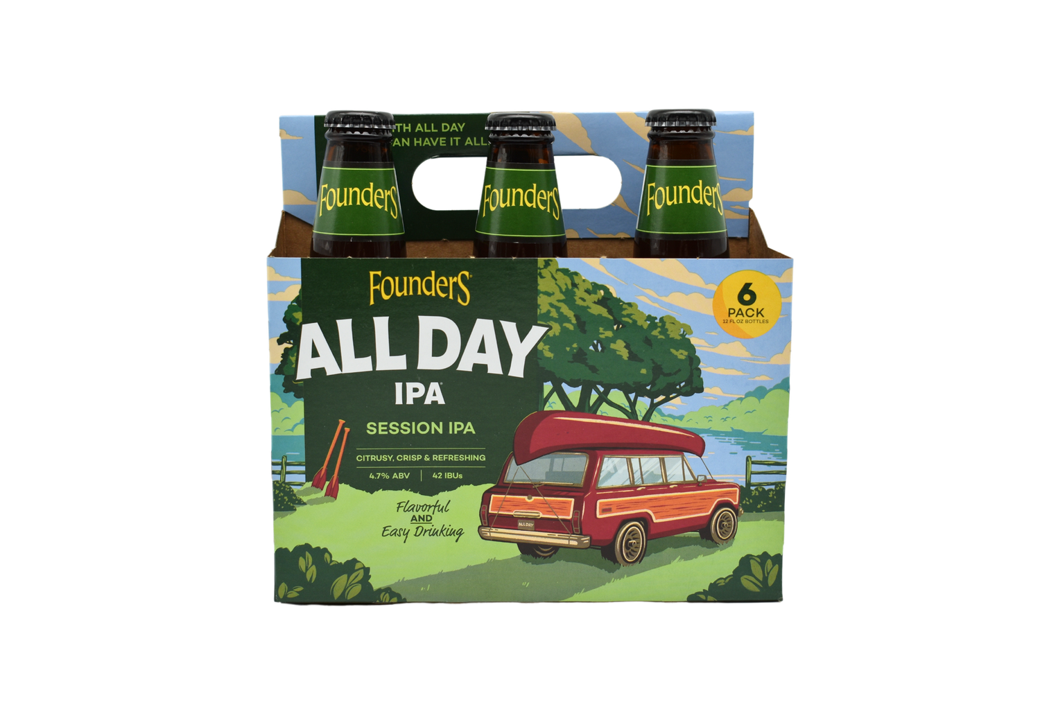 Founder&#39;s All Day IPA 6 PK -12OZ Btl