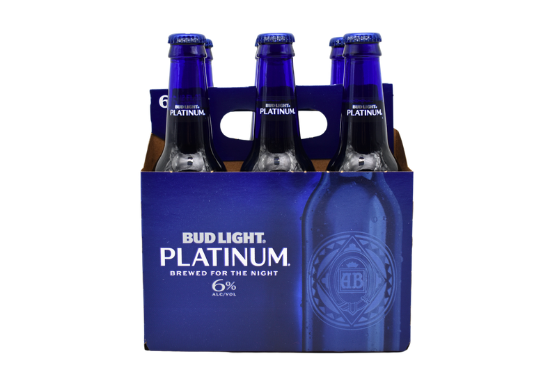 Bud Light Platinum 6pk 12 oz btl