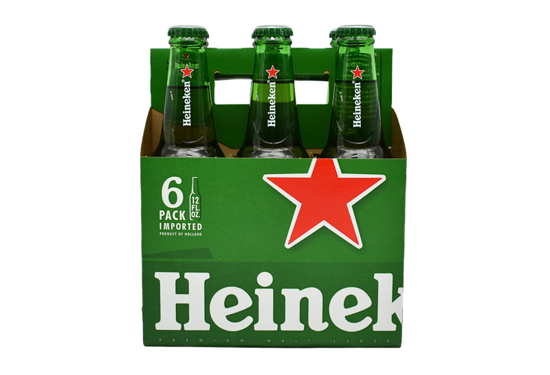 Heineken 6pk 12oz bottles