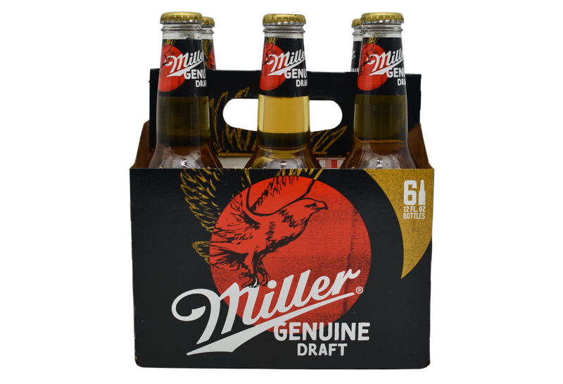 Miller Genuine Draft 6pk -12 oz bottles