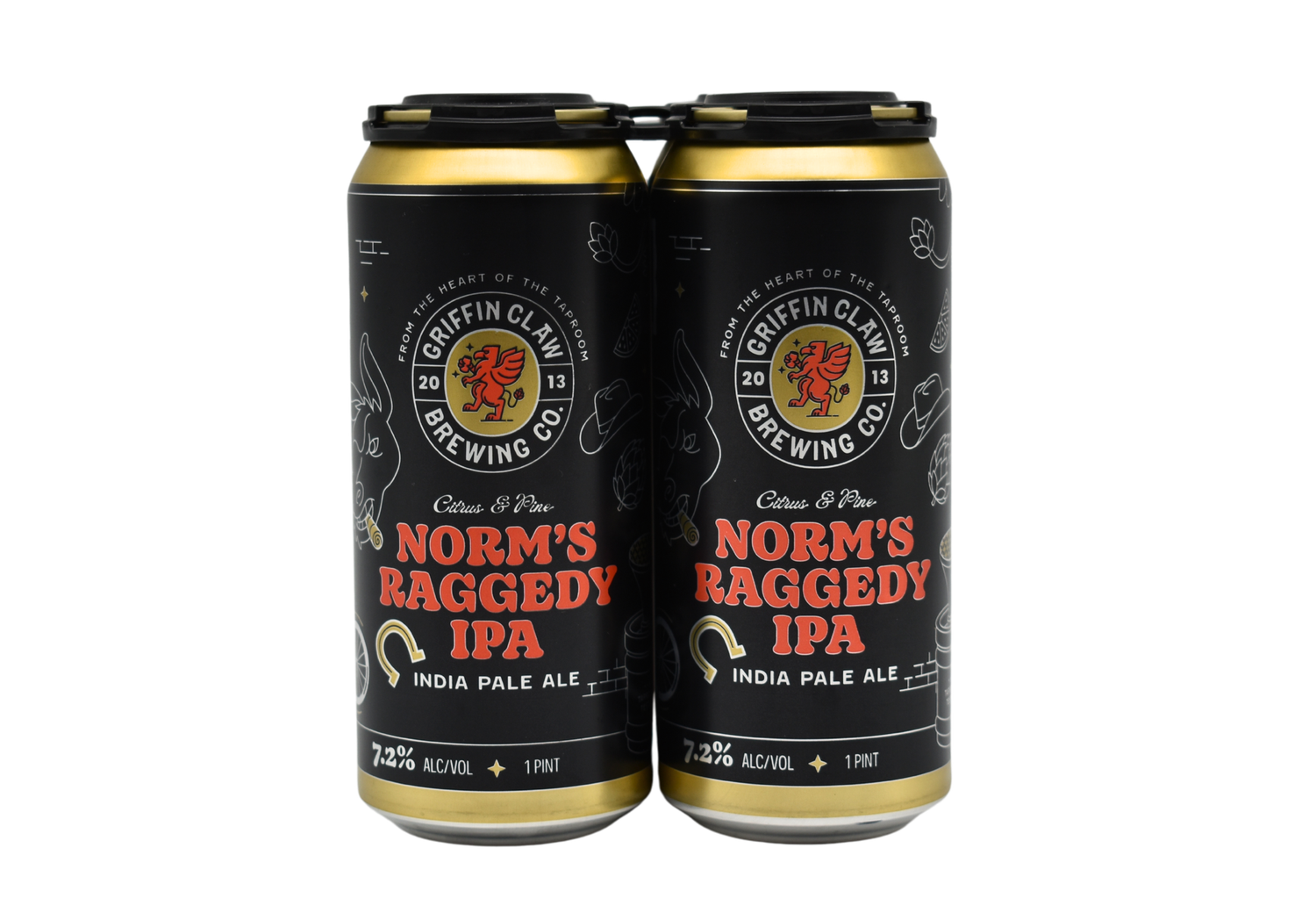 Griffin Claw Norms Raggedy Ass 4PK