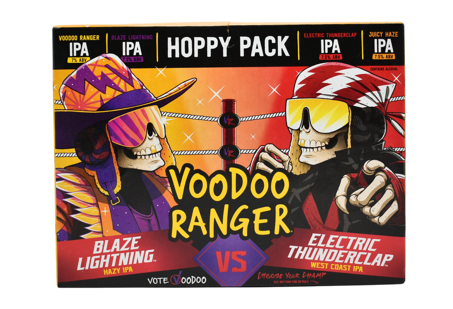 VooDoo Ranger Hoppy Variety Pack 12pk 12oz cans