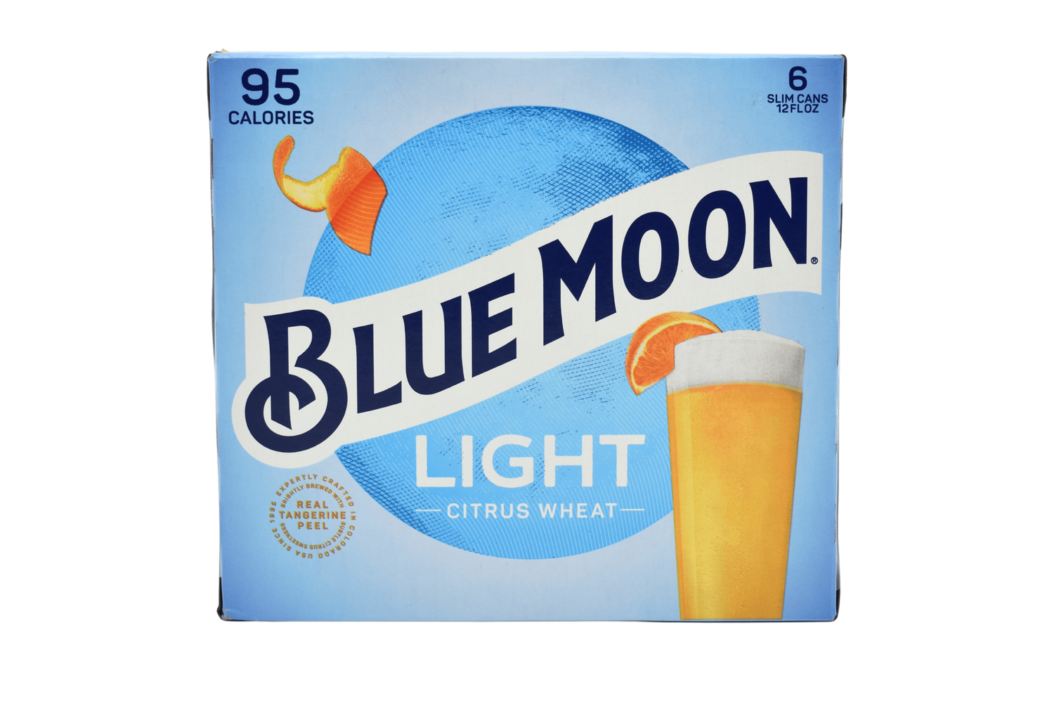 Blue Moon Light Citrus Wheat 6pk-12 oz cans