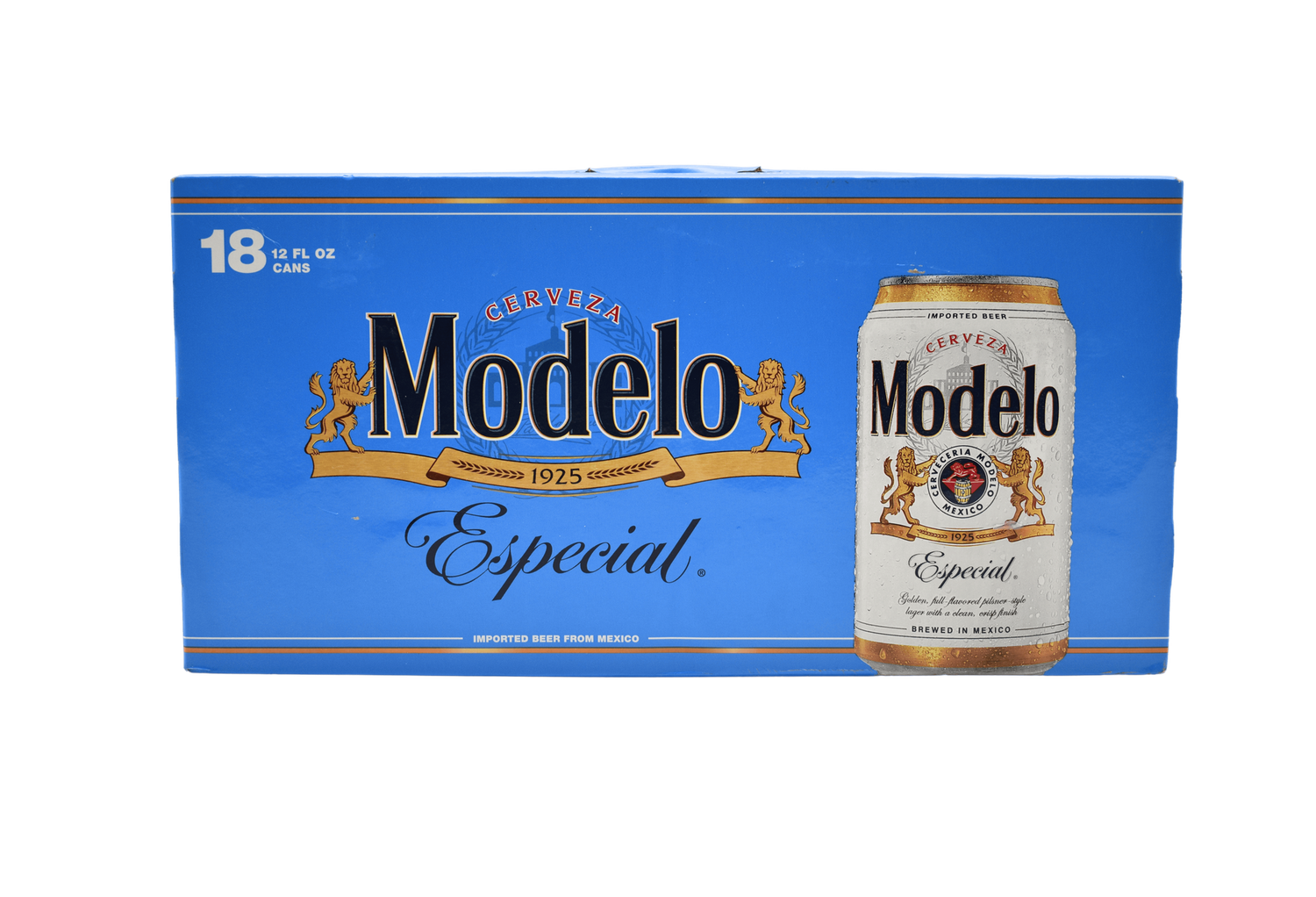 Modelo Especial 18pk 12oz can