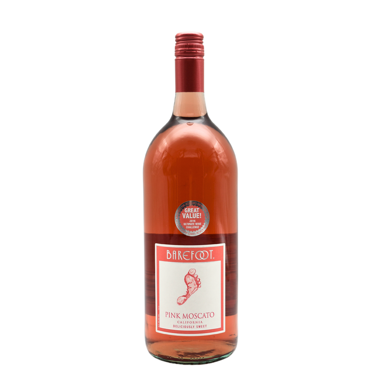 Barefoot Pink Moscato 1.5L