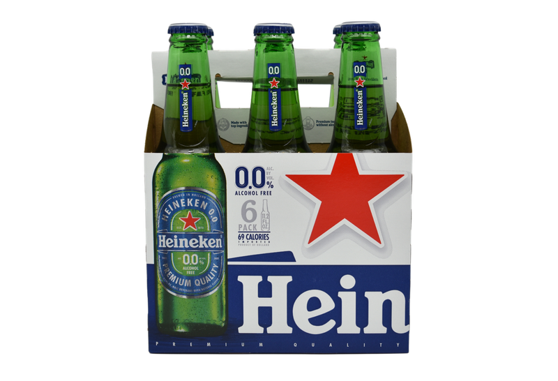 Heineken 0.0% NA 6pk 11.2oz bottles